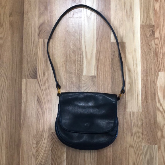 ESPRIT Leather Messenger Satchel Shoulder Bag - Picture 1 of 12